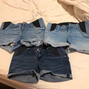 Bundle of Maternity shorts